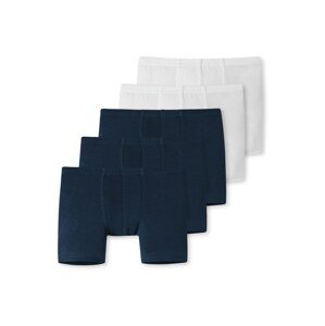 SCHIESSER Spodní prádlo  noční modrá / bílá