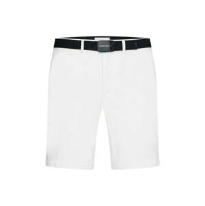 Calvin Klein Chino kalhoty  bílá / černá