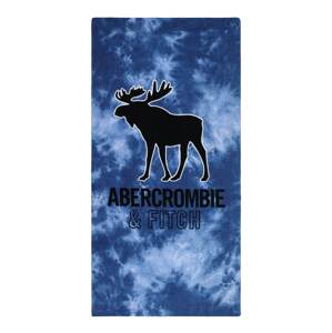 Abercrombie & Fitch Plážový ručník  marine modrá / kouřově modrá / černá / bílá