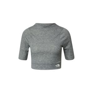 THE NORTH FACE Funkční tričko 'VYTRUE'  šedý melír / bílá