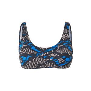 Calvin Klein Swimwear Horní díl plavek  béžová / modrá / černá