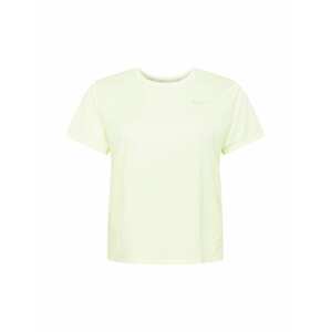 NIKE Funkční tričko 'Miler'  pastelově zelená / světle šedá