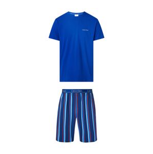Calvin Klein Underwear Pyžamo krátké  královská modrá / červená / bílá