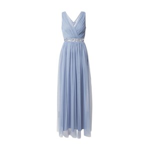 Sistaglam Společenské šaty 'LEELA'  kouřově modrá