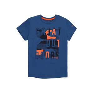 ICEPEAK Funkční tričko 'KERENS'  námořnická modř / oranžová / černá
