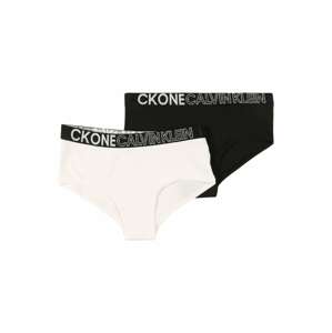 Calvin Klein Underwear Slip '2PK SHORTY'  bílá / černá