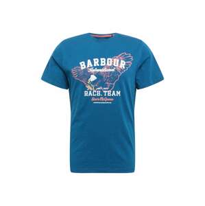 Barbour International Tričko  královská modrá / bílá / růžová
