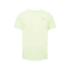 UNDER ARMOUR Funkční tričko 'Streaker'  světle zelená / světle šedá