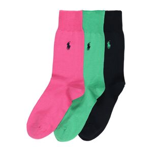 Polo Ralph Lauren Ponožky 'MERC SOLI'  pink / námořnická modř / zelená