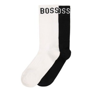BOSS Casual Ponožky  bílá / tmavě modrá