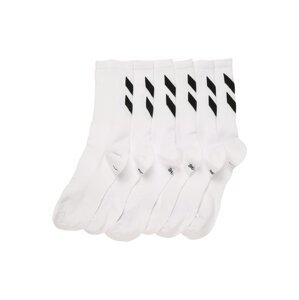 Hummel Sportovní ponožky 'Chevron' černá / bílá