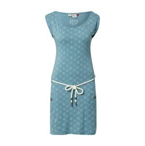 Ragwear Letní šaty 'Marina'  bílá / kouřově modrá