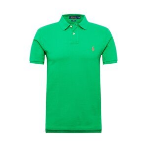 Polo Ralph Lauren Tričko  zelená / oranžová