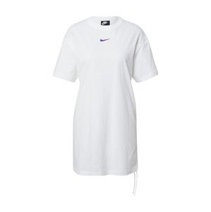 Nike Sportswear Šaty  bílá / růžová / královská modrá