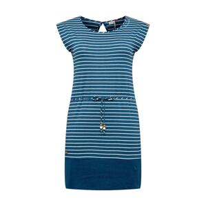 Ragwear Plus Kleid 'SOHO'  námořnická modř / bílá