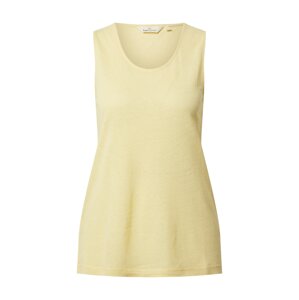 basic apparel Top 'Jenna' světle žlutá