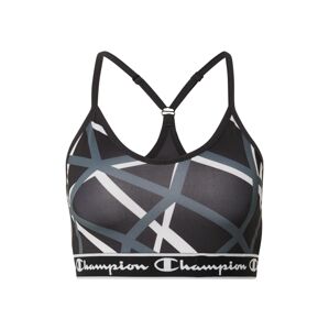 Champion Authentic Athletic Apparel Sport-BH  černá / bílá / kouřově šedá