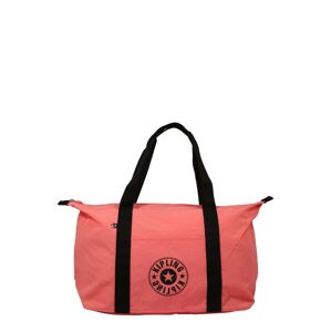 KIPLING Nákupní taška  korálová / černá