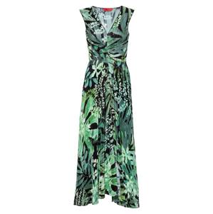 MAX&Co. Šaty 'PADRINO'  černá / pastelově zelená / tmavě zelená / kiwi