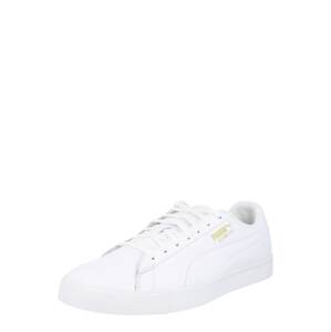 PUMA Sportovní boty  bílá / zlatě žlutá