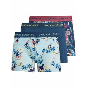 JACK & JONES Boxerky  mix barev / světlemodrá / námořnická modř
