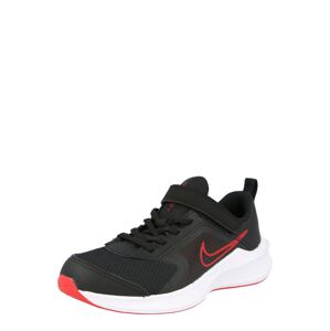 NIKE Sportovní boty 'Downshifter 11'  černá / červená