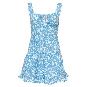 Cotton On Letní šaty 'SANDY'  světlemodrá / bílá