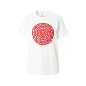 ADIDAS PERFORMANCE Funkční tričko 'Marimekko'  červená / bílá
