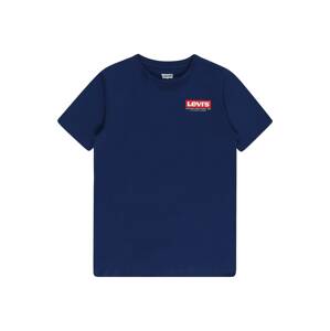 LEVI'S Shirt  námořnická modř / světle červená / bílá