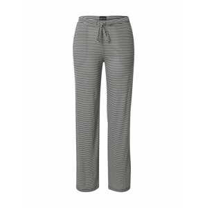 Marc O'Polo Pyžamové kalhoty  přírodní bílá / černá