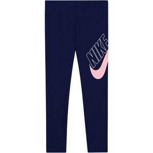Nike Sportswear Legíny  tmavě modrá / růžová