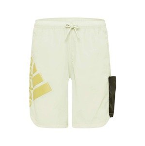 ADIDAS PERFORMANCE Sportovní kalhoty  pastelově zelená / černá / žlutá