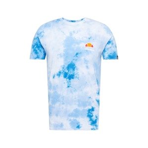 ELLESSE Tričko 'Canaletto'  kouřově modrá / nebeská modř / oranžová / červená / bílá