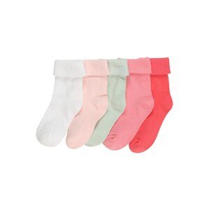 OVS Ponožky  bílá / růžová / mátová / pitaya