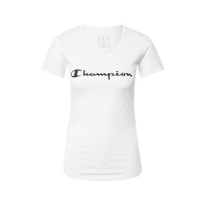Champion Authentic Athletic Apparel Funkční tričko  bílá / černá