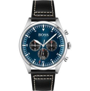 BOSS Casual Analogové hodinky 'Pioneer'  černá / šedá / námořnická modř / bílá