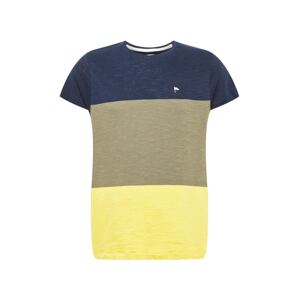 Wemoto T-Shirt 'COPE'  žlutý melír / zelený melír / modrý melír