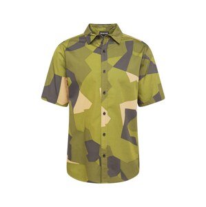 BURTON Funkční košile 'SHABOOYA'  khaki / olivová / rákos / tmavě šedá