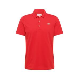 Lacoste Sport Funkční tričko 'OTTOMAN'  ohnivá červená / tmavě zelená / černá