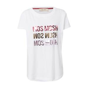 MOS MOSH Tričko 'Mavis'  bílá / tmavě růžová / zlatá / fialová