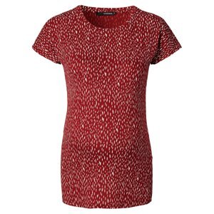Supermom T-Shirt 'Pebbles'  bílá / vínově červená