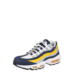 Nike Sportswear Tenisky 'Air Max 95'  bílá / námořnická modř / žlutá