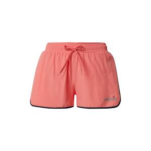 ELLESSE Sportovní kalhoty 'Sandrine Shorts'  korálová / černá / šedá / oranžová