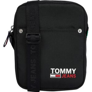 Tommy Jeans Taška přes rameno 'Campus'  černá / bílá / červená / námořnická modř