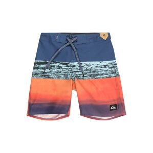 QUIKSILVER Sportovní plavky 'Surfsilk Panel 16'  oranžová / marine modrá / světlemodrá