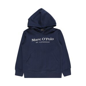Marc O'Polo Junior Mikina  tmavě modrá / bílá