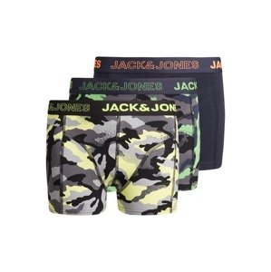 Jack & Jones Junior Spodní prádlo 'CHARLES'  světle žlutá / světle šedá / námořnická modř / černá / svítivě zelená