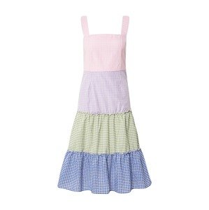 Trendyol Letní šaty  pink / bílá / fialová / olivová / tmavě modrá