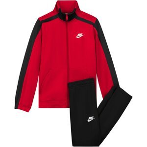 Nike Sportswear Joggingová souprava  červená / černá / bílá