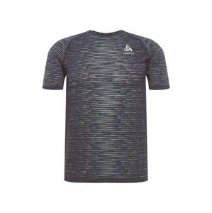 ODLO Funkční tričko 'Blackcomb'  černá / bílá / nebeská modř / khaki